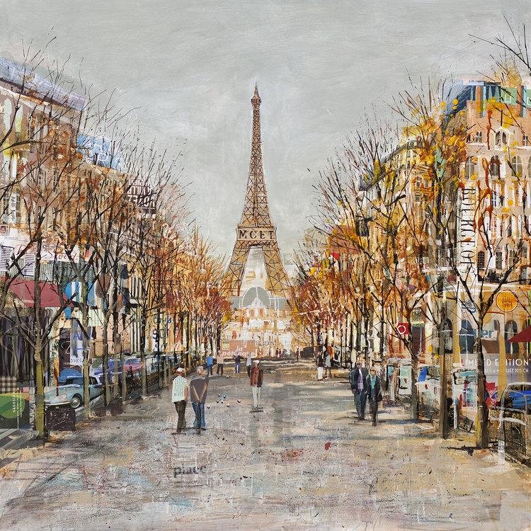 Boulevard Boules - Tom Butler Artist