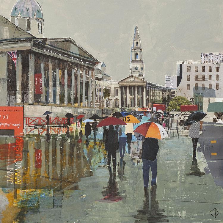 British Summertime, A3 Mounted - Tom Butler Artist