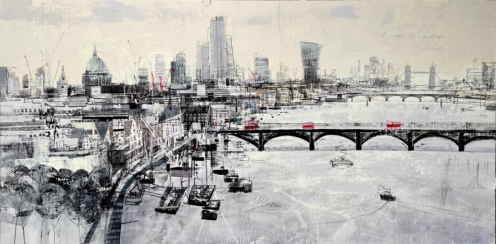 City Skyline 1 - Tom Butler Artist