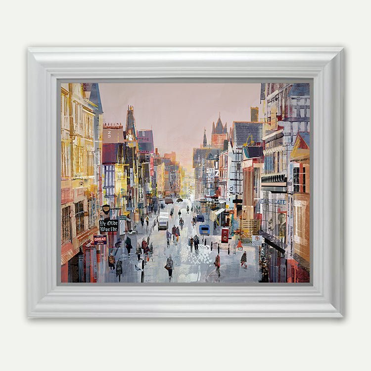 Eastgate Shoppers - Tom Butler Artist