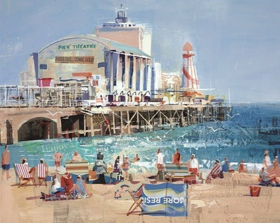 Bourne For The Beach - Tom Butler Artist