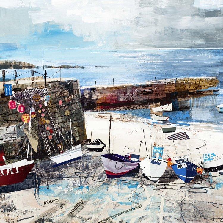 Sennen Cove Boats - Tom Butler Artist